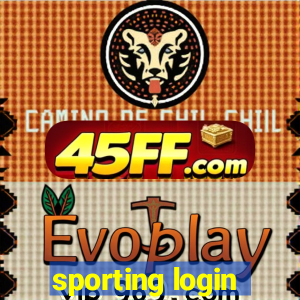 sporting login